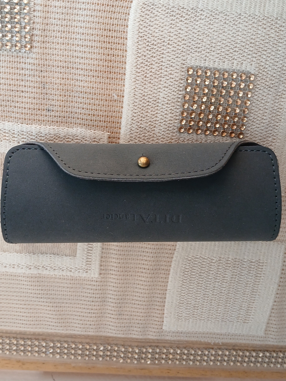 DITA Sunglasses Eyeglasses Case Gray